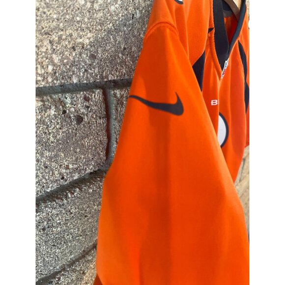 Peyton Manning Denver Broncos Orange NFL Jersey L Nike On Field - Picture 3 of 5